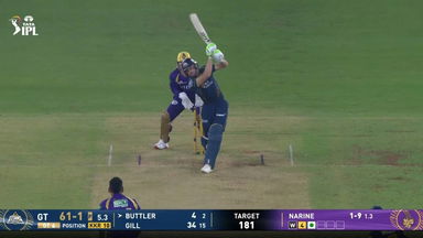 IPL 2026 M25: GT vs KKR - Jos Buttler Six
