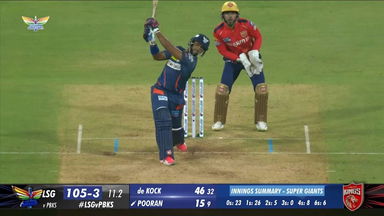 M11: LSG vs PBKS – Nicholas Pooran Six