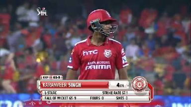 M40: RCB vs KXIP – Karanveer Singh Wicket