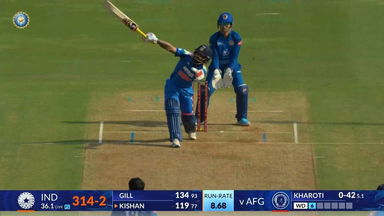 IND vs AFG 2026, 2nd ODI: Ishan Kishan Six