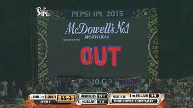 M38: KKR vs SRH – Eoin Morgan Wicket