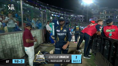 M40: DC vs GT – Azmatullah Omarzai Wicket