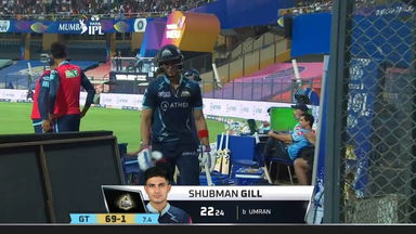 M40: GT vs SRH – Shubman Gill Wicket