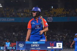 Wicket: Match 2, Mumbai Indians vs Delhi Capitals, WPL 2025: Alice Capsey Wicket