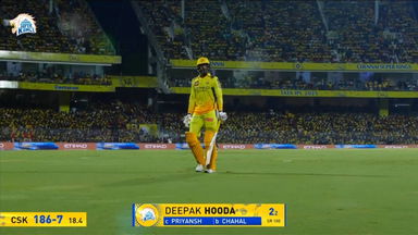 IPL 2025 M49: CSK vs PBKS - Deepak Hooda Wicket
