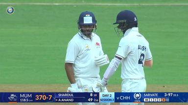 Ranji Trophy 2025-26, Mumbai vs Chhattisgarh, Day 2: Match Highlights