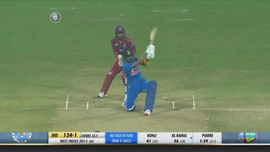 IND vs WI 2019, 1st T20I: KL Rahul Six