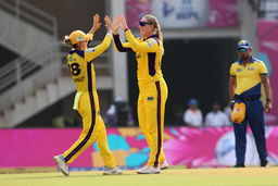 Bowled x 2: Sophie Ecclestone with two BIG wickets