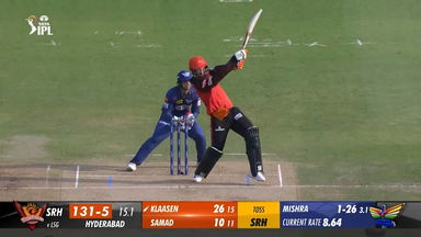 M58: SRH vs LSG –  Heinrich Klaasen  Six