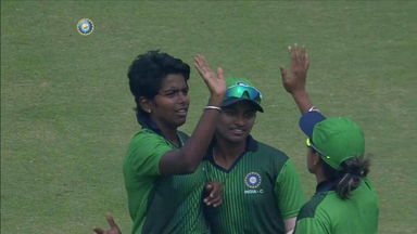 Women’s Sr T20 Challenger Trophy 2020: India A vs India C - Fall of wickets