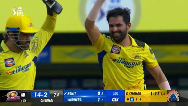 M49: CSK vs MI – Fall of Wickets