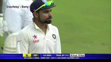 SL vs India, 3rd Test : SL 1st innings - D Prasad wicket