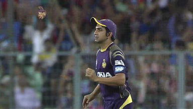 M54: KKR vs SRH – David Warner Wicket