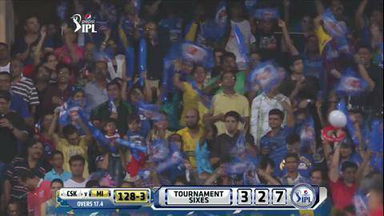 M33: MI vs CSK –  Ambati Rayudu Six