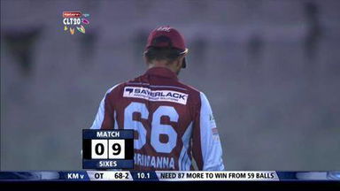 Q3: KM vs OT  – Ryan ten Doeschate Six