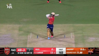 M23: PBKS vs SRH – Sam Curran Six