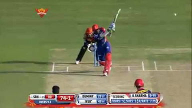 M13: SRH vs DD – Shreyas Iyer Six