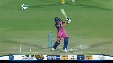 M43: RR vs CSK –  Jos Buttler Six