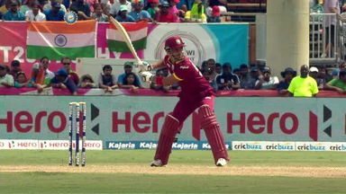 India vs WI, T20Is in USA - 1st T20I: Fall Of Wickets