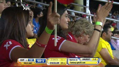 M24: CSK vs KXIP – Dwayne Smith Wicket