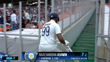 IND vs  AUS 2023, 4th Test: Ravichandran Ashwin Wicket