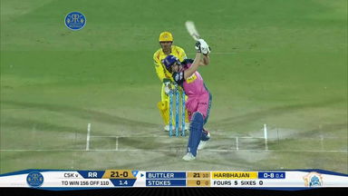 M43: RR vs CSK –  Jos Buttler Six