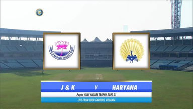 Vijay Hazare Trophy 2020-21, J & K vs Haryana: Match Highlights