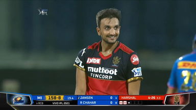 Harshal Patel 'runs through' MI line-up with maiden 5-wicket haul