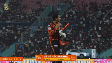 IPL 2025 M65: RCB vs SRH - Abhishek Sharma Wicket
