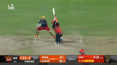 M65: SRH vs RCB – Heinrich Klaasen Six