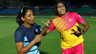Harman & Jhulan hit it off the field