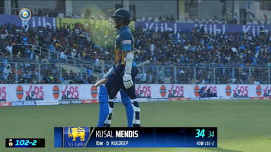 IND vs SL 2023, 2ND ODI: Kusal Mendis  Wicket