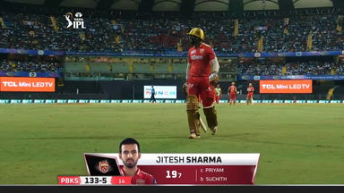 M70: SRH vs PBKS – Jitesh Sharma Wicket