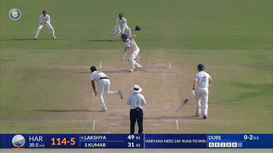 Ranji Trophy 2025 QF3, Haryana vs Mumbai: Lakshay Dalal’s gritty 64(130)