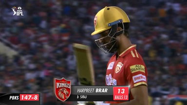 M27: PBKS vs RCB – Harpreet Brar  Wicket