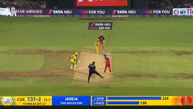 Stumps, Deflection! A close call for the umpire😅