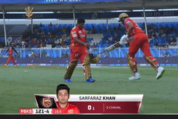 M48: RCB vs PBKS – Sarfaraz Khan Wicket