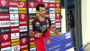 M03: SRH vs RCB – Man of the Match – Yuzvendra Chahal
