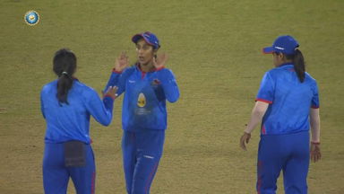 Senior Women's T20 Trophy 2023 PQF 2: Mumbai vs Andhra: Fall of Wickets