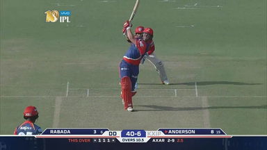 M36: KXIP vs DD – Corey Anderson Six