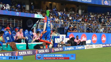 IPL 2025 M63: MI vs DC - Abishek Porel Wicket
