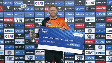 M09: MI vs SRH – Unacademy Lets Crack It Sixes of the Match –  Jonny Bairstow