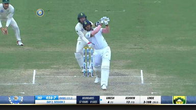 IND vs SA 2019, 3rd Test, Day 2: Umesh Yadav Six