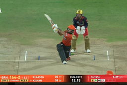 IPL 2026 M67: SRH vs RCB - Ishan Kishan Six