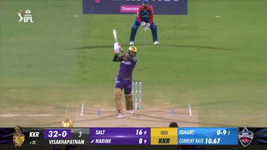 M16: DC vs KKR – Sunil Narine Six