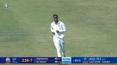 Ranji Trophy 2025-26 QF3, Bengal vs Andhra: Shahbaz Ahmed spins it for Bengal with figures of 4/72