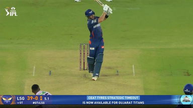 IPL 2025 M64: GT vs LSG - Aiden Markram Six