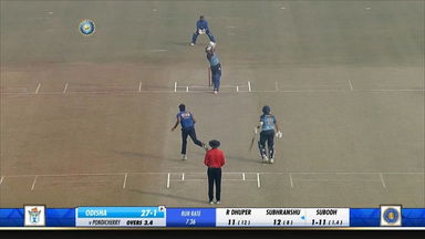 Syed Mushtaq Ali Trophy 2021-22, Odisha vs Pondicherry: Super Sixes