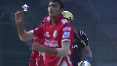 M57: KXIP vs KKR – Robin Uthappa Wicket