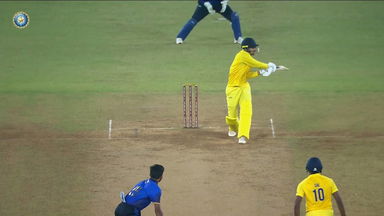 SMAT 2025, Saurashtra vs Tamil Nadu: 4,4,6,6,4: Sunny Sandhu turns it around for Tamil Nadu with game-changing over